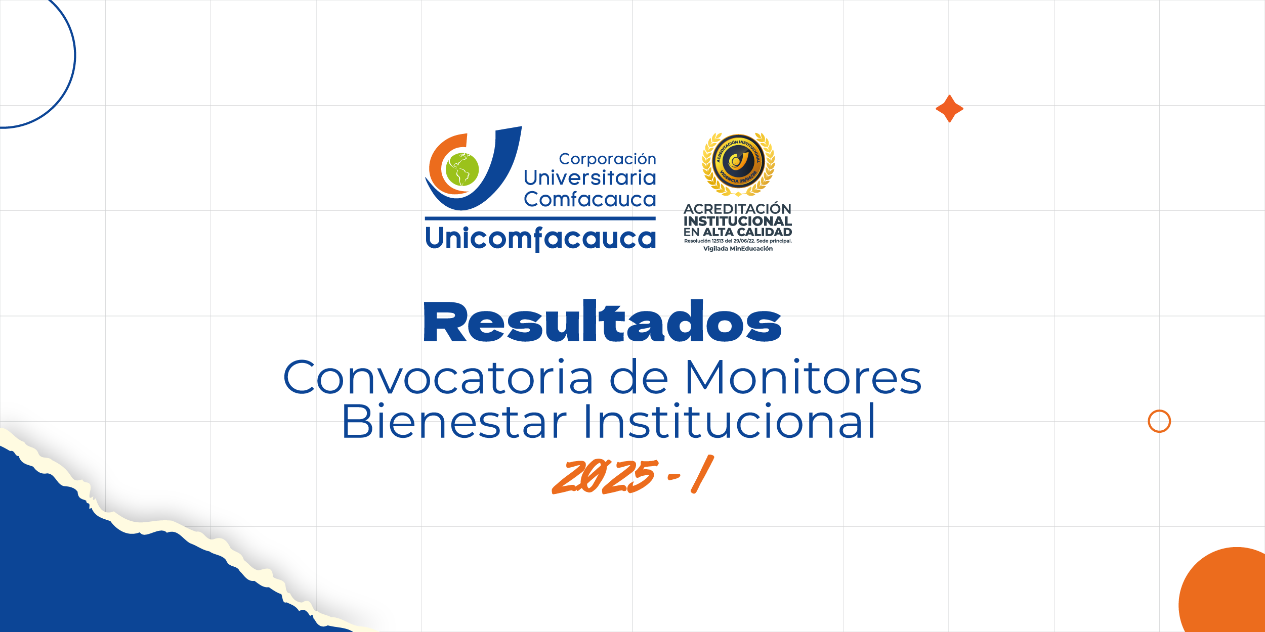 Conoce los resultados de la convocatoria de Monitores de Bienestar Institucional