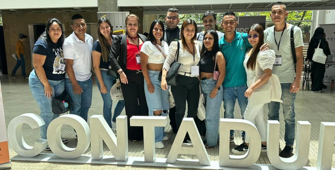Estudiantes de nuestro programa de Contaduría Pública en Santander de Quilichao, en el IV Encuentro de las Olimpiadas de Retos Contables (RETCON), realizado por la Universidad EAFIT en la ciudad de Medellín.